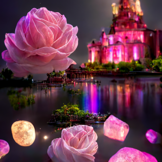 紫色玫瑰城堡